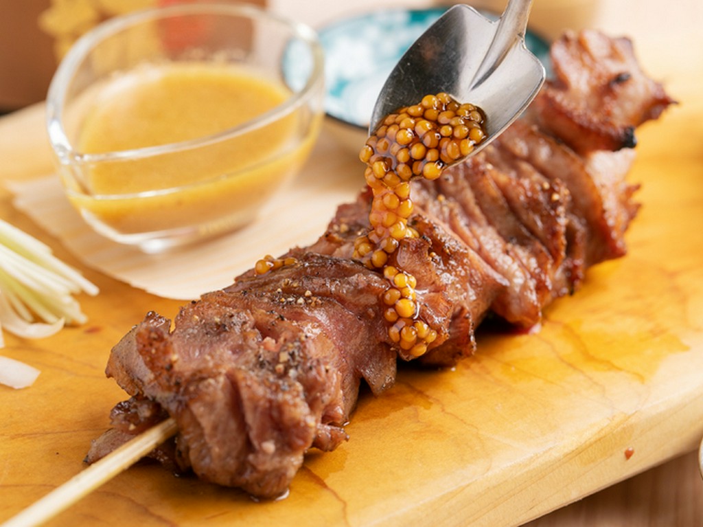 厚切り牛タン串