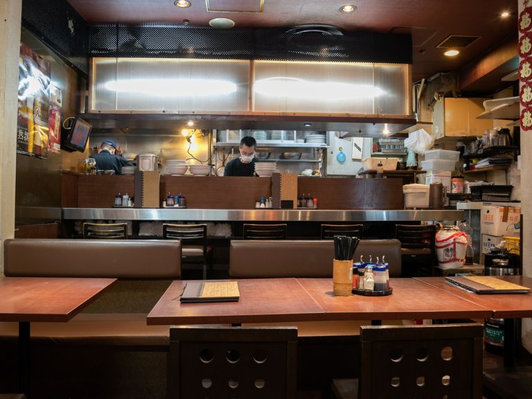 料理人との距離が近いカウンター席