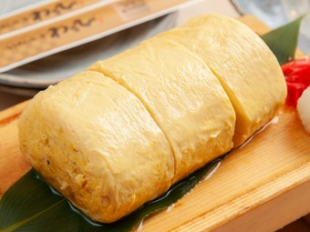 お店自慢の逸品『だし巻き玉子（プレーン）』