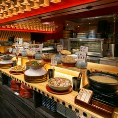 常時13～14種類くらいの京風料理を用意。地産地消も楽しめる