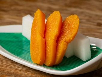 お酒のお供に『自家製からすみ』