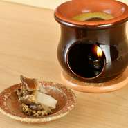 鮑の柔らかい食感がくせになる『煮鮑』