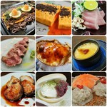 自然放牧黒毛和牛、白金豚、季節の蟹など贅沢な食材を、堪能していただけます。