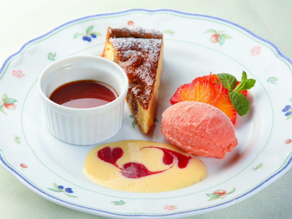 食事の締めくくりに甘美なひととき『デザートの盛り合わせ』