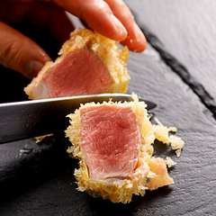 【ディナー】本日の厳選豚フィレ肉低温カツレツ　(100g) ￥2,640