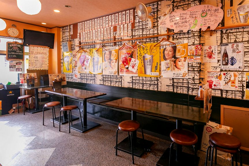 いつも程よくにぎやかで、和やかなムード漂う店内