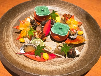 和歌山の旬を味わって頂く、京懐石をアレンジしたシェフおすすめのコースです
大切な記念日、会食などに！