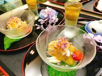  旬の食材を使った1番人気のコース料理です！
お祝い事や結納、食事会などにおすすめです。
最大35名様まで
