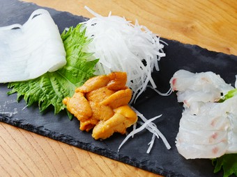 『本日の刺身盛り合わせ』