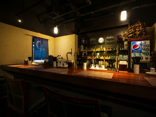 カウンター席がある