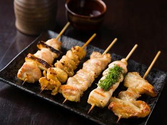 焼き鳥おまかせ5本盛り