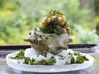 さざえの揚げ物