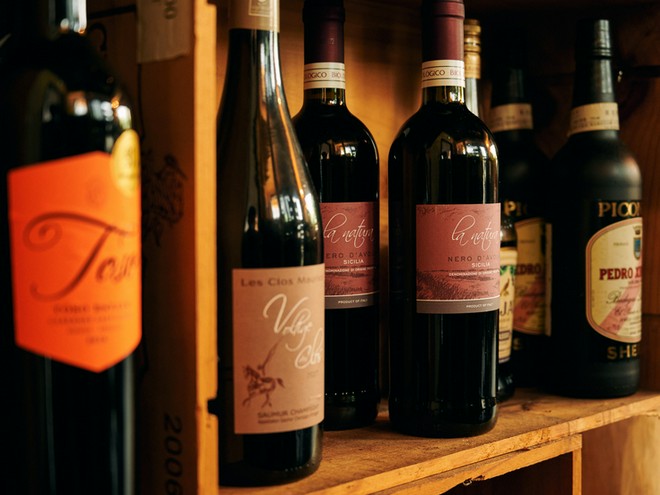 ワインにこだわっている