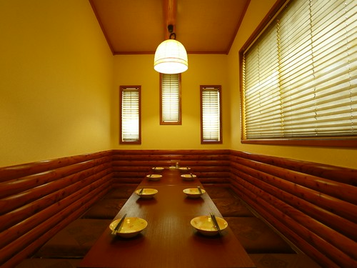 ほりごたつの席