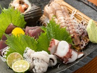 その日一番おいしい魚をぜいたくに！『旬の刺身盛り合せ』