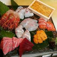 一番いい魚しか使いません。