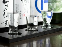 好みが見つかる『各種地酒呑み比べ』