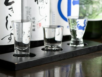 好みが見つかる『各種地酒呑み比べ』