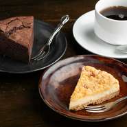 専属のパティシエが毎日用意するスイーツです。お土産にする方もいる程好評のスイーツは1度食べる価値のある逸品です！