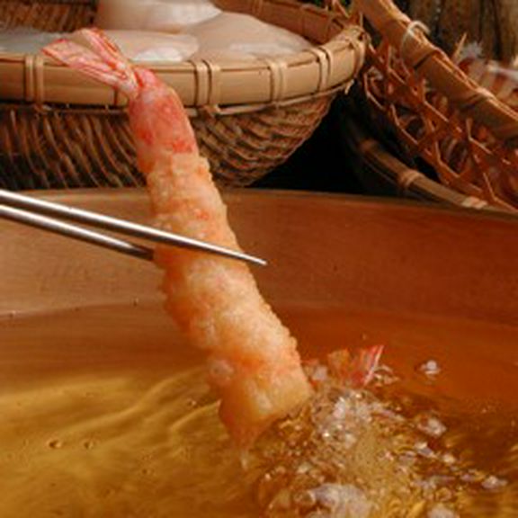 こだわりの素材を使用している【ひなた】の串揚げ。