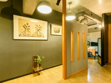 お洒落で落ち着いた大人の空間