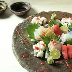 旬を味わう。鮮魚の造り『盛り合わせ』