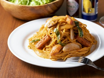 極秘ソースを使った定番『ナポリタン』