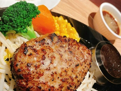 洋ろっぱ鉄板ハンバーグ