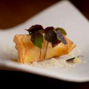 クレソンとペコリーノチーズ