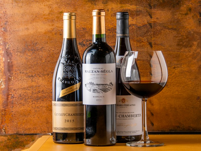 ワインにこだわっている