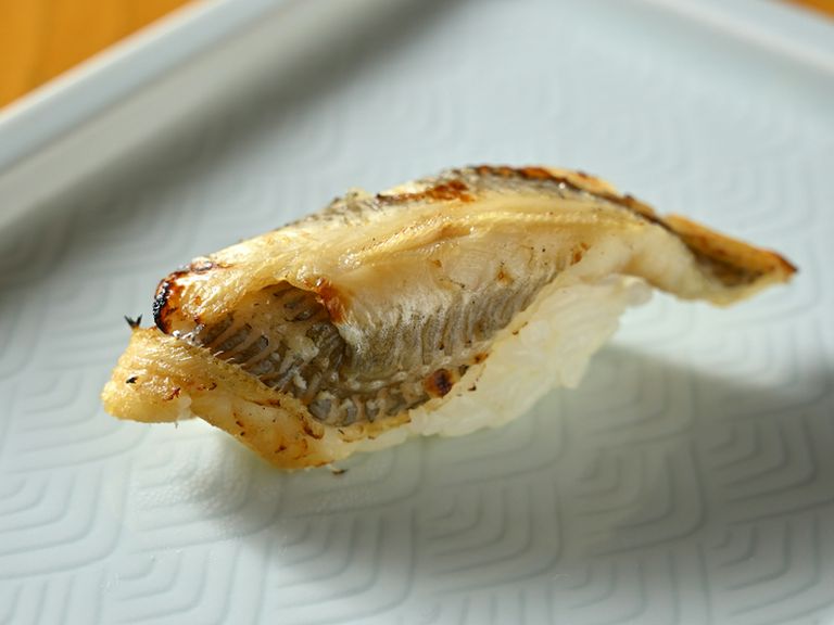 対馬産の穴子の握り