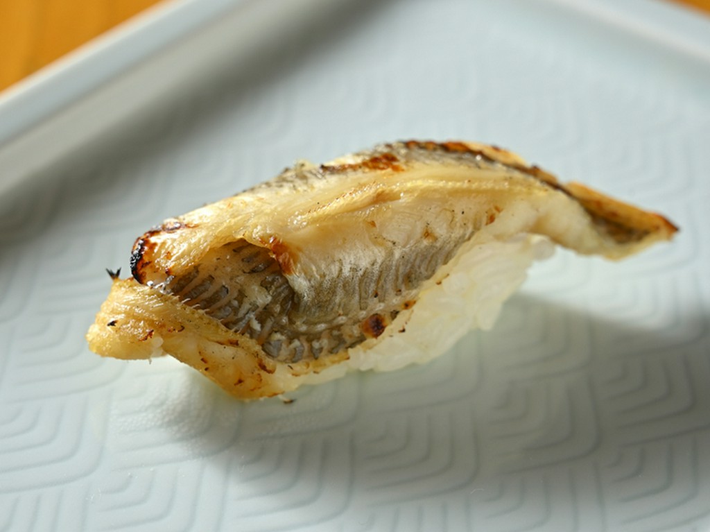 対馬産の穴子の握り