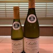 Chablis La Chanfleure : 375ml 5,170円、
750ml 9,790円