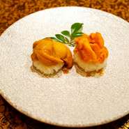 食べ比べて、味の違いを感じて下さい。甲乙つけ難く、両方とも美味しいです。


