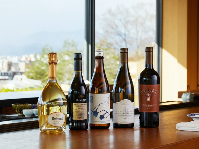 ワインにこだわっている