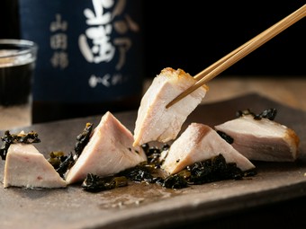 低温調理でじっくりしっとり仕上げる『越後もち豚ロースト』