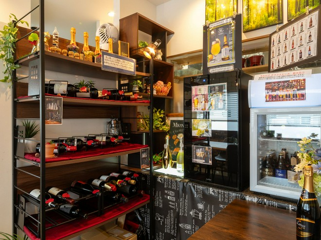 ワインにこだわっている