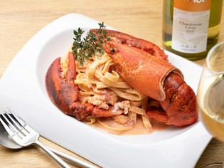 贅沢なおいしさ『オマール海老の超濃厚トマトクリームパスタ』