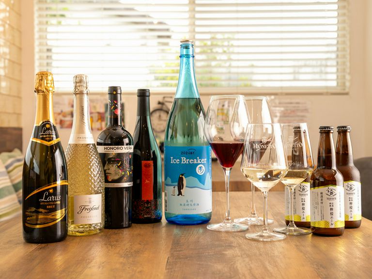 食事をさらに引き立てる酒好きにはたまらない魅力のラインナップ