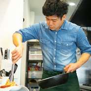 おいしい料理と共に、お店の雰囲気も楽しんでいただきたい