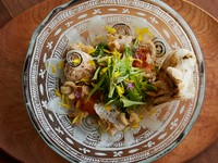 ふぐのあらゆる部位を堪能できる『ふぐのサラダ』