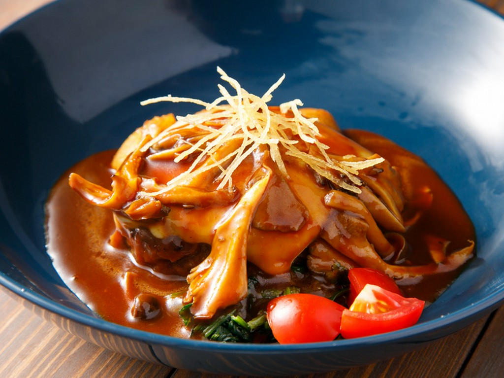 洋食店の王道『デミチーズハンバーグ（150g）』