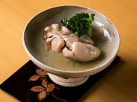 “牡蠣本来の味わい”をいただく『煮牡蠣（低温調理68℃60分）』