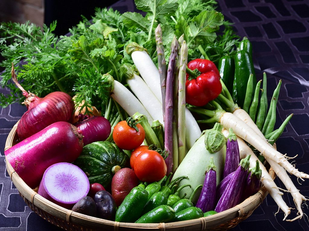 契約農家から直接仕入れ。こだわりの有機無農薬野菜