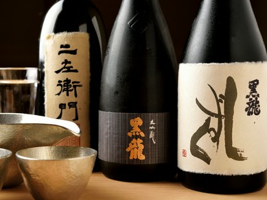 入手困難な希少銘酒も揃う、充実の日本酒ラインナップ