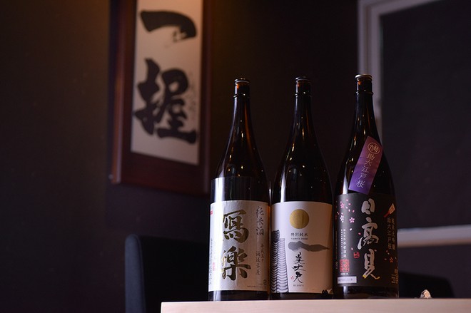 日本酒にこだわっている