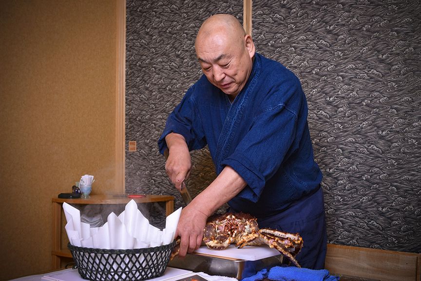 北海道らしさを伝える、カニ料理屋の役割を忘れないこと