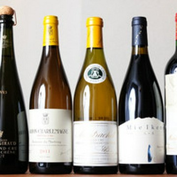 アルコールペアリング付きおまかせコース