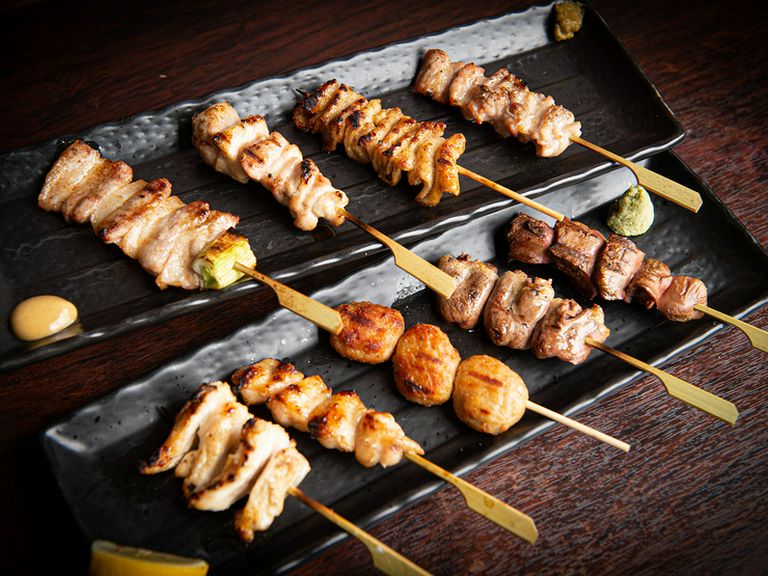 自慢の焼き鳥が勢揃い!『焼き鳥9種盛り合わせ』