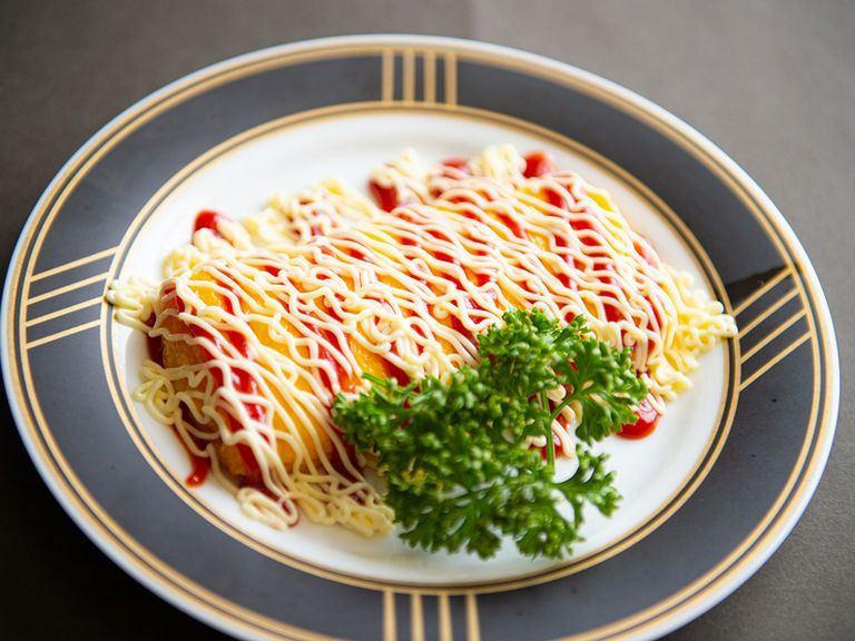 たっぷりチーズが中からトロっ！『TAKEDA屋風玉子焼き』